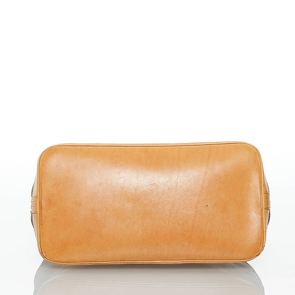 ルイ ヴィトン モノグラム アルマ M51130 ブラウン PVC レザー ハンドバッグ レディース LOUIS VUITTON 【中古】