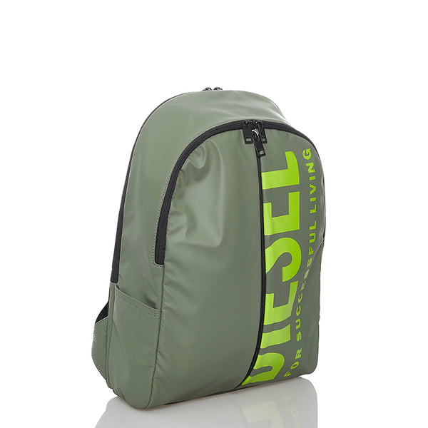 ディーゼル グリーン オリーブ ポリウレタン ポリエステル リュック バックパック メンズ DIESEL 【中古】