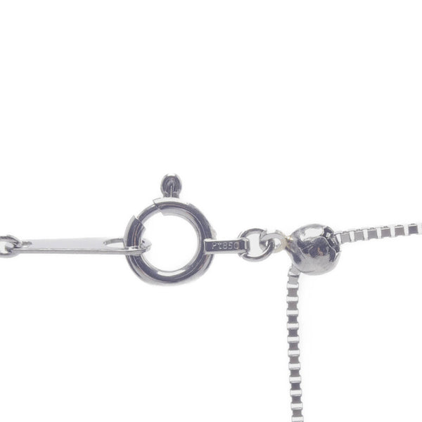 Pt900 プラチナ Pt850 プラチナ ダイヤ0.25ct ネックレス レディース 【中古】