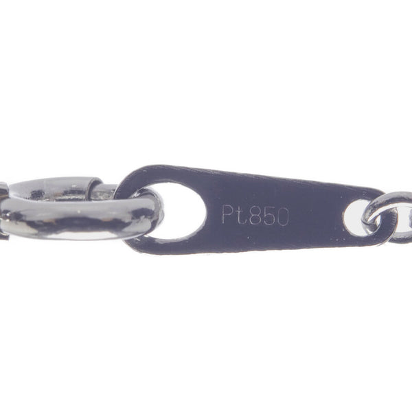 Pt900 プラチナ Pt850 プラチナ ダイヤ0.25ct ネックレス レディース 【中古】