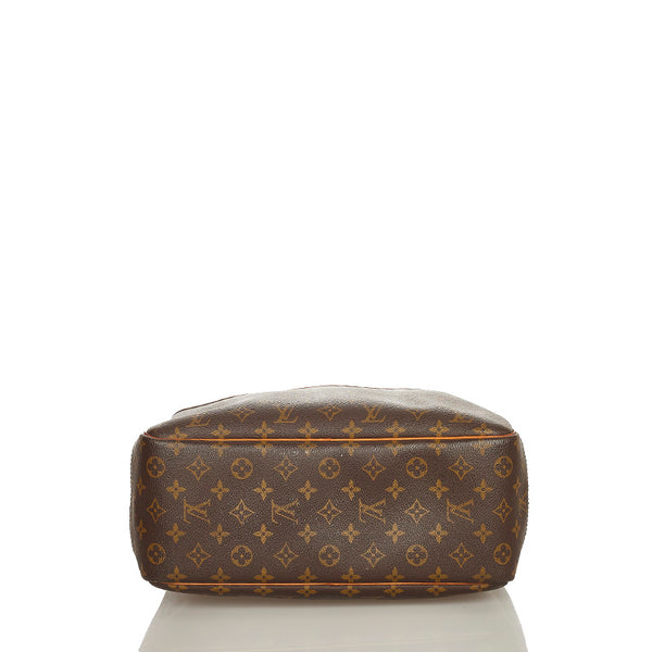 ルイ ヴィトン モノグラム ドゥービル M47270 ブラウン PVC レザー ハンドバッグ レディース LOUIS VUITTON 【中古】