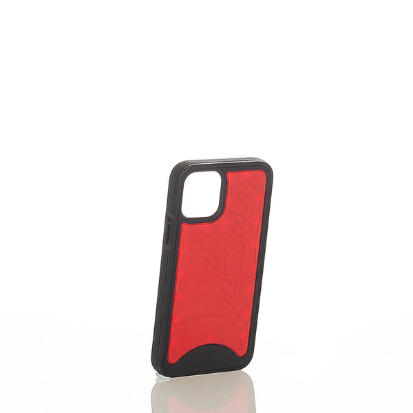 クリスチャンルブタン Iphone 11 Pro レッド ブラック プラスチック iPhoneケース レディース Christian Louboutin 【中古】