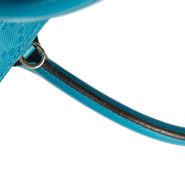 グッチ ディアマンテ ハンドバッグ 354332 ターコイズブルー レザー レディース GUCCI 【中古】