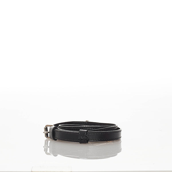 ルイ ヴィトン ブラック レザー ショルダーストラップ レディース LOUIS VUITTON 【中古】