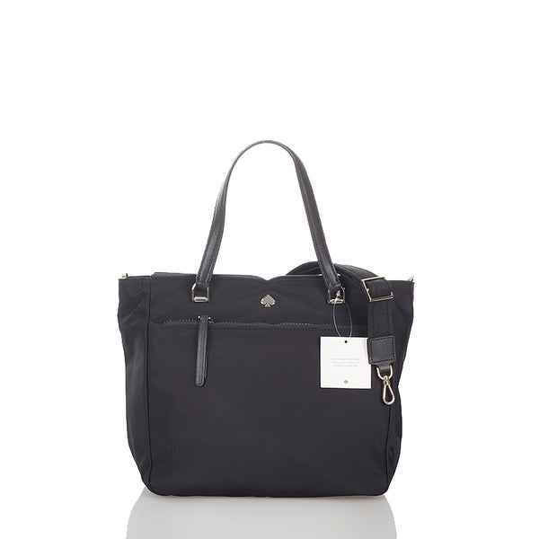 ケイトスペード ハンドバッグ ショルダーバッグ 2WAY ブラック ナイロン レディース Kate Spade 【中古】