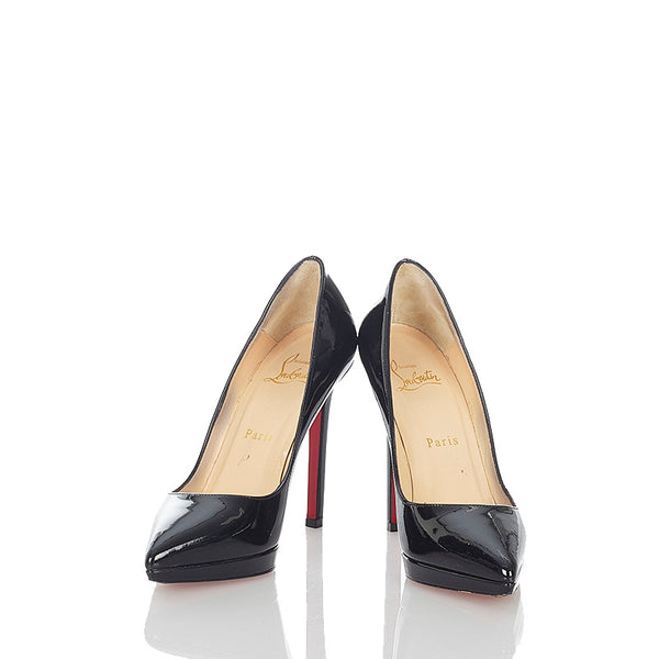 クリスチャンルブタン ソーケイト パンプス ブラック レディース Christian Louboutin 【中古】