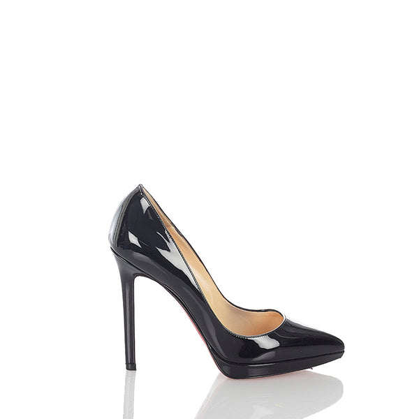 クリスチャンルブタン ソーケイト パンプス ブラック レディース Christian Louboutin 【中古】