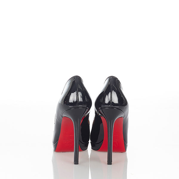 クリスチャンルブタン ソーケイト パンプス ブラック レディース Christian Louboutin 【中古】