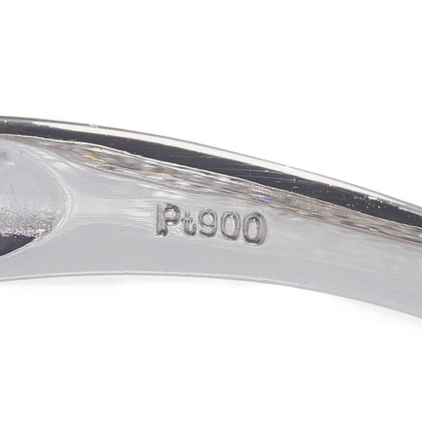 ノーブランド Pt900 プラチナ ダイヤ1.00ct リング 指輪 レディース no brand 12号 【中古】
