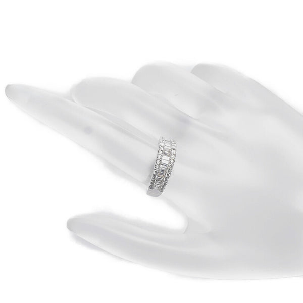 ノーブランド Pt900 プラチナ ダイヤ1.00ct リング 指輪 レディース no brand 12号 【中古】