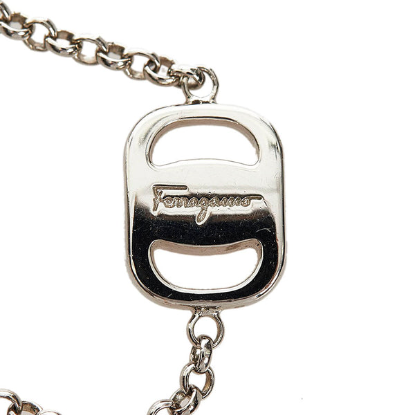 サルヴァトーレフェラガモ ヴァラ ブレスレット シルバー メタル レディース Salvatore Ferragamo 【中古】