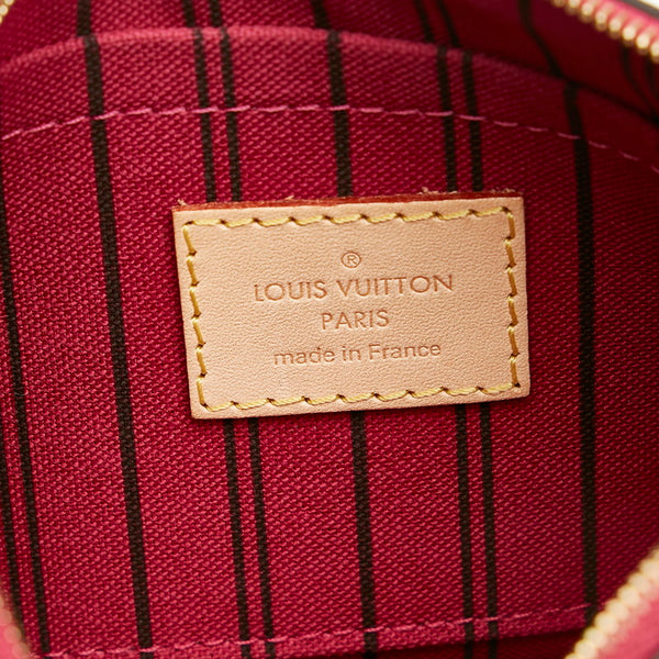 ルイ ヴィトン モノグラム ネヴァーフルPM トートバッグ M41245 ブラウン PVC レザー レディース LOUIS VUITTON 【中古】