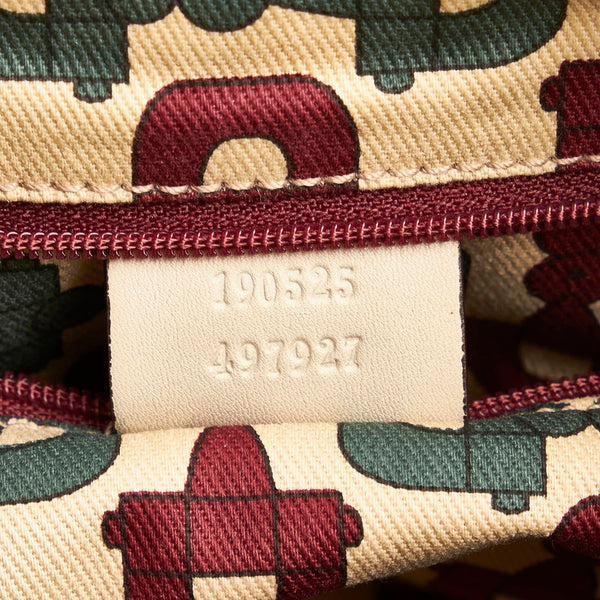 グッチ グッチシマ アビー ワンショルダーバッグ 190525 ホワイト レザー レディース GUCCI 【中古】