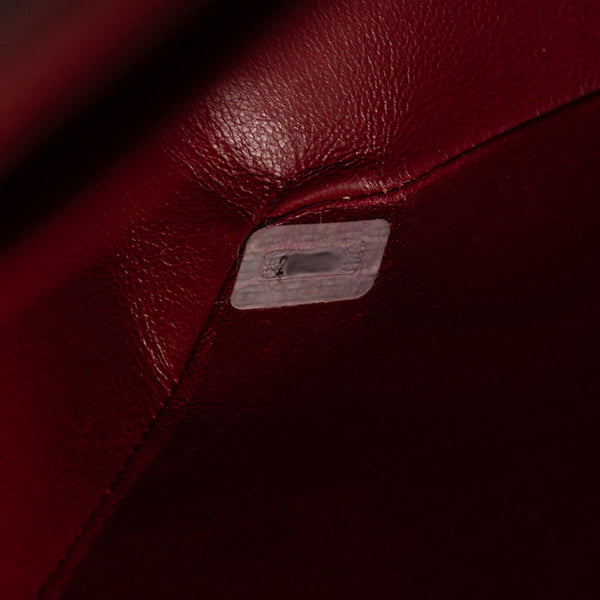 シャネル デカマトラッセ30 ココマーク チェーン 斜め掛け ショルダーバッグ ブラック レザー レディース CHANEL 【中古】