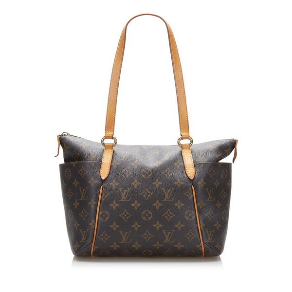 ルイ ヴィトン モノグラム トータリーPM ショルダーバッグ M56688 ブラウン PVC レザー レディース LOUIS VUITTON 【中古】