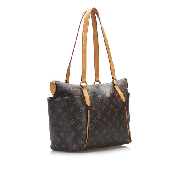ルイ ヴィトン モノグラム トータリーPM ショルダーバッグ M56688 ブラウン PVC レザー レディース LOUIS VUITTON 【中古】