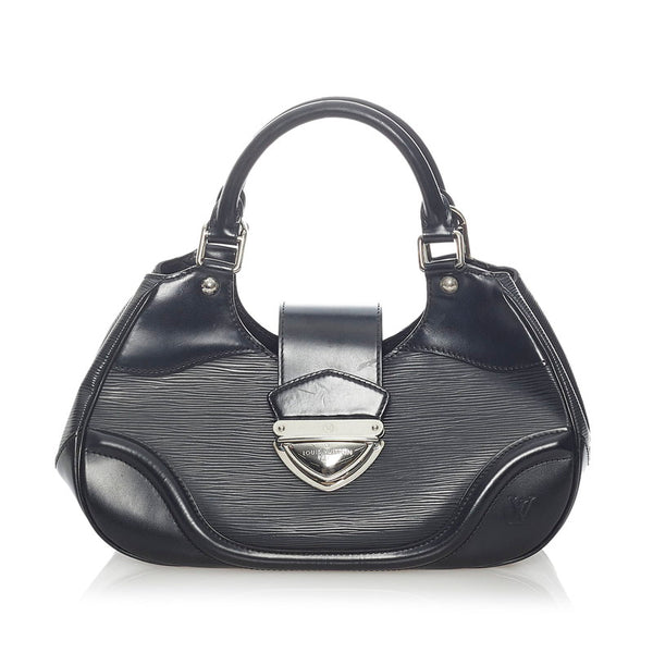 ルイ ヴィトン エピ  モンテーニュ ハンドバッグ M59302 ノワール レザー レディース LOUIS VUITTON 【中古】