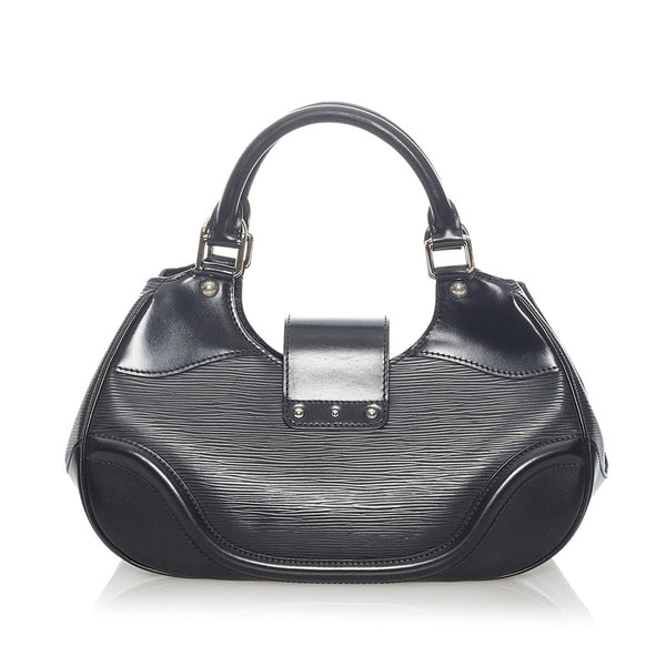 ルイ ヴィトン エピ  モンテーニュ ハンドバッグ M59302 ノワール レザー レディース LOUIS VUITTON 【中古】