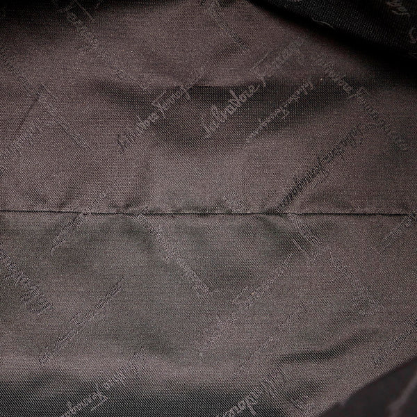 サルヴァトーレフェラガモ ガンチーニ トートバッグ ブラウン レザー レディース Salvatore Ferragamo 【中古】