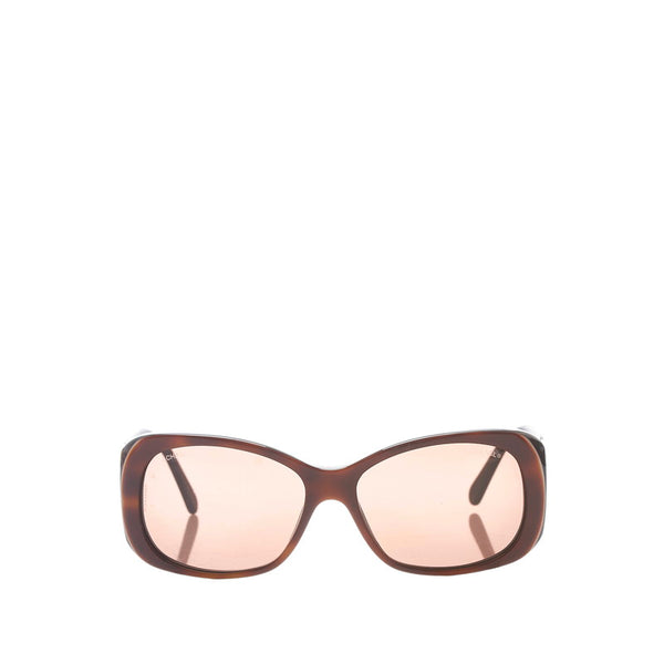 シャネル サングラス 5123 c 818 73 ブラック ブラウン プラスチック レディース CHANEL 【中古】