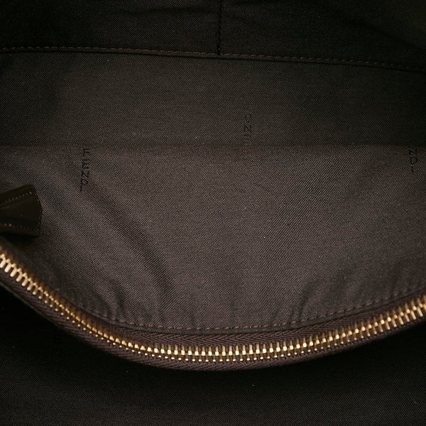 フェンディ バイザウェイ ハンドバッグ ショルダーバッグ 2WAY 8BL146 5QJ ホワイト オレンジ ブラウン レザー レディース FENDI 【中古】