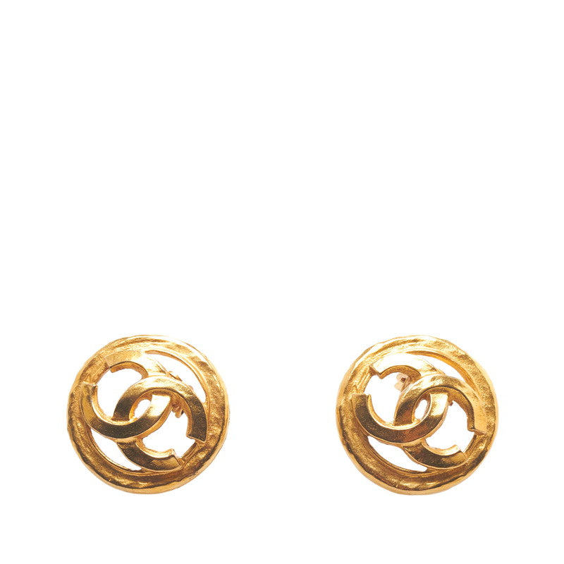 シャネル ココマーク イヤリング ゴールド メッキ レディース CHANEL 【中古】