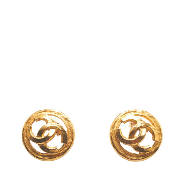 シャネル ココマーク イヤリング ゴールド メッキ レディース CHANEL 【中古】