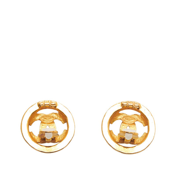 シャネル ココマーク イヤリング ゴールド メッキ レディース CHANEL 【中古】
