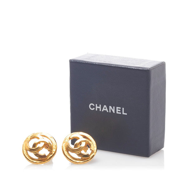 シャネル ココマーク イヤリング ゴールド メッキ レディース CHANEL 【中古】