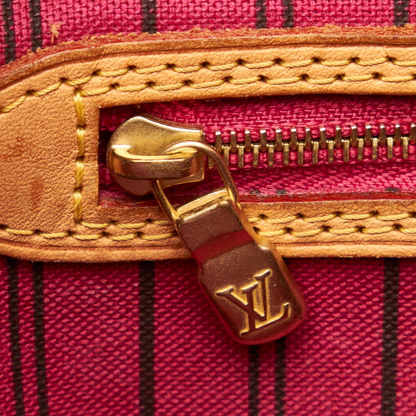 ルイ ヴィトン モノグラム ネヴァーフルPM ハンドバッグ トートバッグ M40155 ブラウン PVC レザー レディース LOUIS VUITTON 【中古】