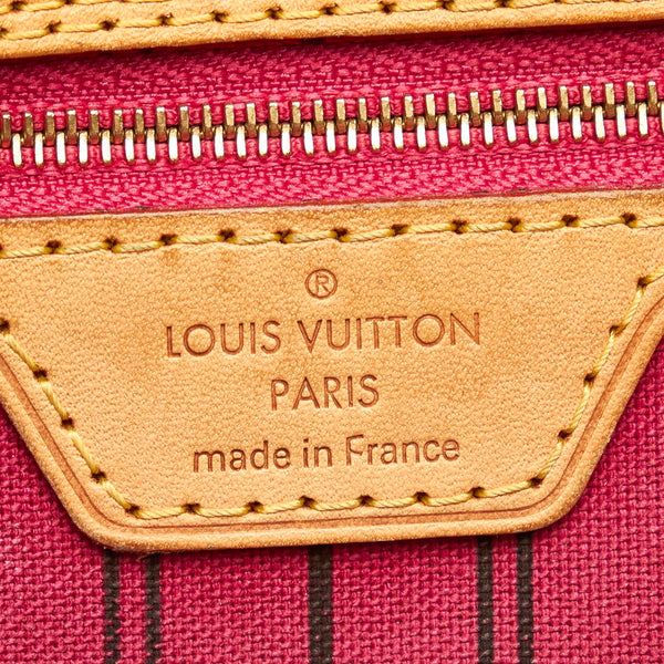 ルイ ヴィトン モノグラム ネヴァーフルPM ハンドバッグ トートバッグ M40155 ブラウン PVC レザー レディース LOUIS VUITTON 【中古】