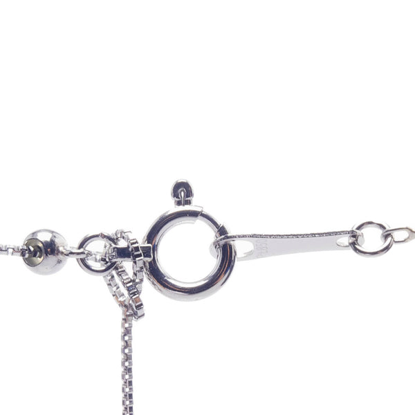 Pt900 プラチナ Pt850 プラチナ ダイヤ0.276ct ダイヤ0.01ct ネックレス レディース 【中古】