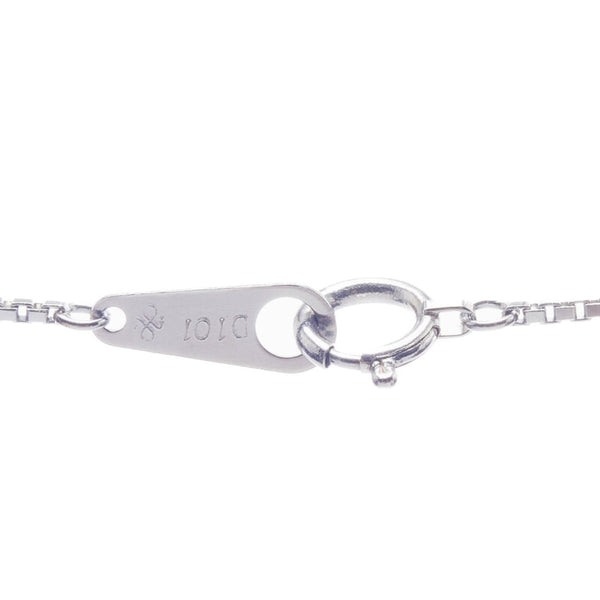 Pt850 プラチナ ダイヤ1.01ct ネックレス レディース 【中古】