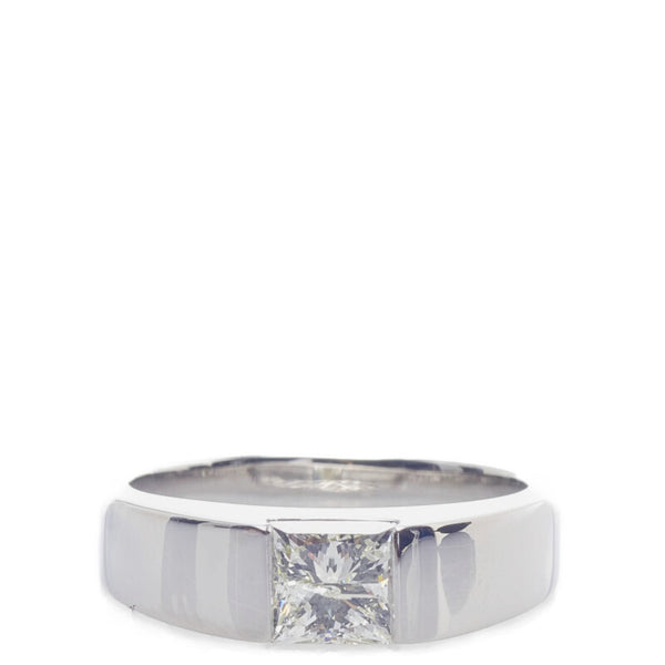 Pt900 プラチナ ダイヤ1.014ct リング 指輪 レディース 12.5号 【中古】