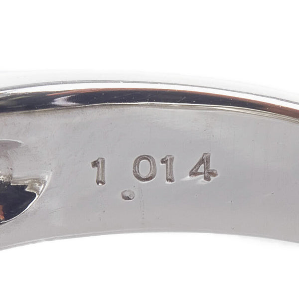 Pt900 プラチナ ダイヤ1.014ct リング 指輪 レディース 12.5号 【中古】