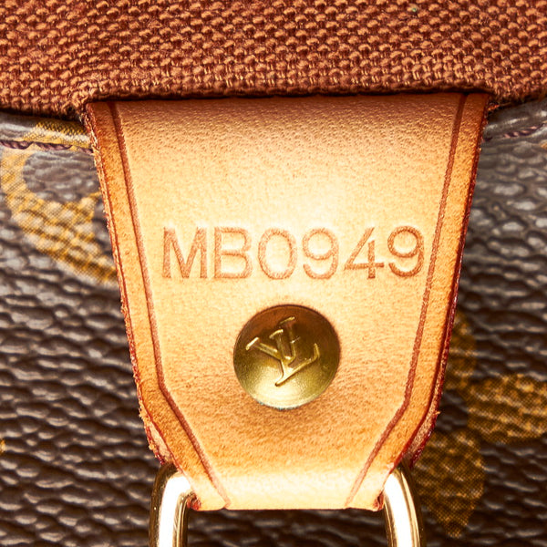 ルイ ヴィトン モノグラム サックショッピング トートバッグ ショルダーバッグ M51108 ブラウン PVC レザー レディース LOUIS VUITTON 【中古】