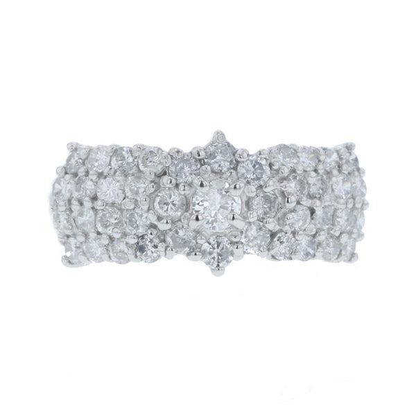 Pt900プラチナ ダイヤ1.00ct リング 指輪  15号 中古