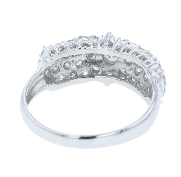 Pt900プラチナ ダイヤ1.00ct リング 指輪  15号 中古
