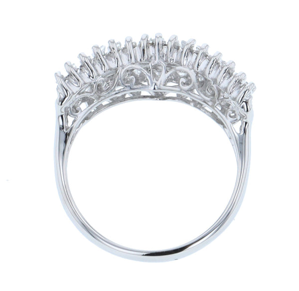 Pt900 プラチナ ダイヤ1.00ct リング 指輪 レディース 8.5号 中古