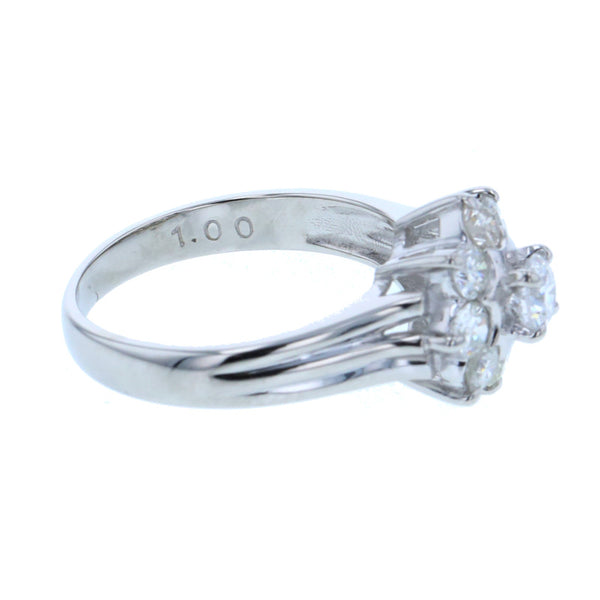 Pt900プラチナ ダイヤ1.00ct リング 指輪  11号 中古