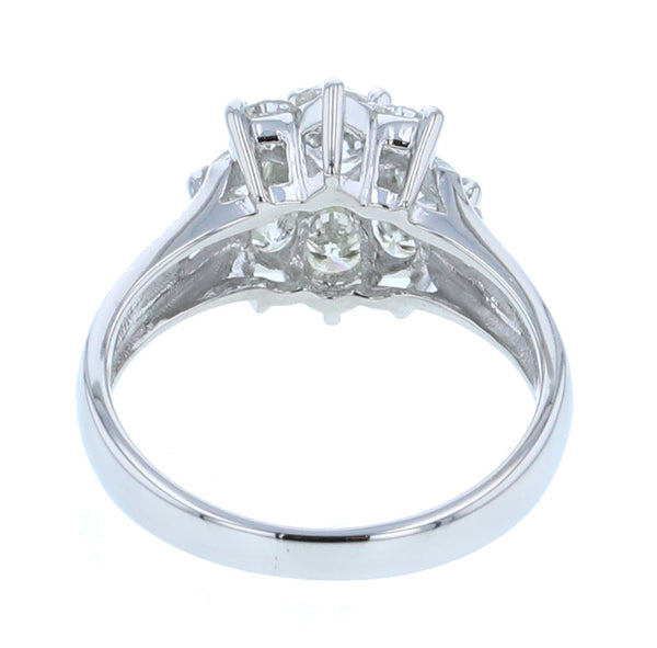 Pt900プラチナ ダイヤ1.00ct リング 指輪  11号 中古