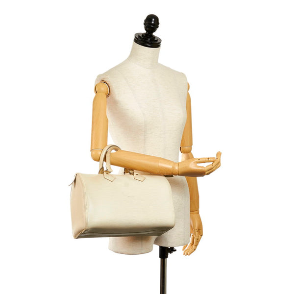 ルイ ヴィトン エピ ハンドバッグ ミニボストン M5923J イヴォワール レザー レディース LOUIS VUITTON 【中古】