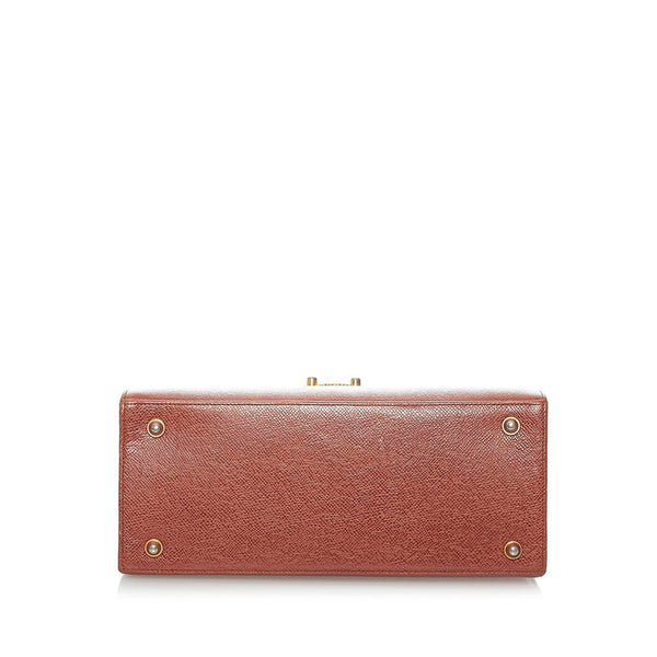エム シー エム ハンドバッグ ショルダーバッグ 2WAY ブラウン レザー レディース MCM 【中古】