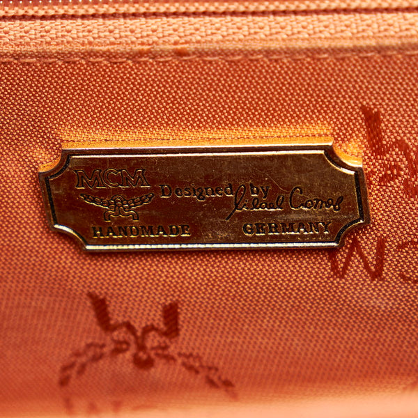 エム シー エム ハンドバッグ ショルダーバッグ 2WAY ブラウン レザー レディース MCM 【中古】