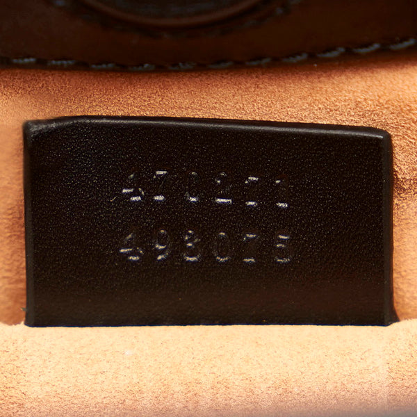 グッチ バンブー ニムフェア 470271  ベージュ ブラウン ハラコ レザー ハンドバッグ ショルダーバッグ 2WAY レディース GUCCI 【中古】