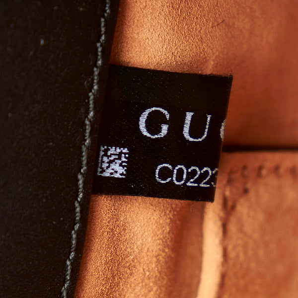 グッチ バンブー ニムフェア 470271  ベージュ ブラウン ハラコ レザー ハンドバッグ ショルダーバッグ 2WAY レディース GUCCI 【中古】