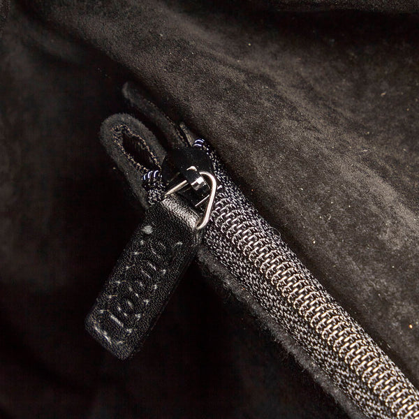 グッチ ショルダーバッグ 001 4332 ブラック スウェード レザー レディース GUCCI 【中古】