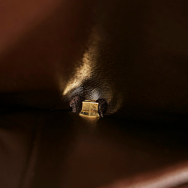 ルイ ヴィトン ダミエ ジッピーウォレット ラウンドファスナー 長財布 N60028 ブラウン PVC レザー レディース LOUIS VUITTON 【中古】