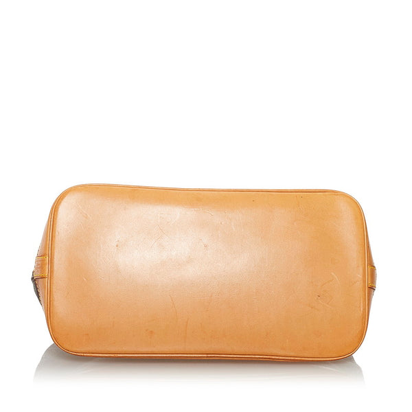 ルイ ヴィトン モノグラム アルマ ハンドバッグ M51130 ブラウン PVC レザー レディース LOUIS VUITTON 【中古】