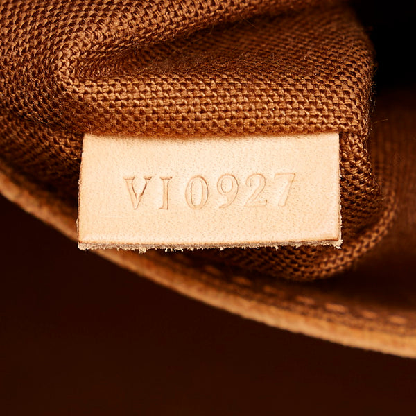 ルイ ヴィトン モノグラム アルマ ハンドバッグ M51130 ブラウン PVC レザー レディース LOUIS VUITTON 【中古】